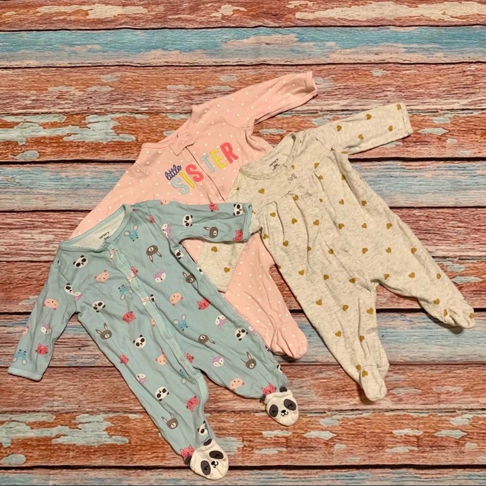 Carter’s Footed Pajamas 💕